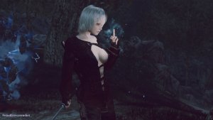 Лина и атронах. SKYRIM AE (Сборка 16)