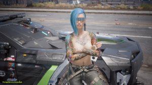 Топлес.. Cyberpunk 2077 глазами Windfire