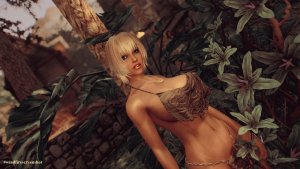 Алия в кустарнике.. SKYRIM AE (Сборка 16)