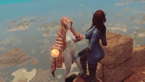 На крыше башни Коллегии.. SKYRIM AE (Сборка 16)