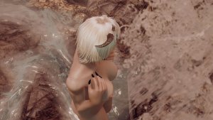 Возле водопада. SKYRIM AE (Сборка 16)