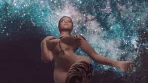 Набросок новой персы.. ;) SKYRIM AE (Сборка 16)