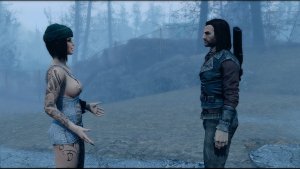 Нора назначает охранника в поселение.