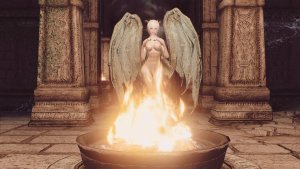 Возле огня.. SKYRIM AE (Сборка 16)