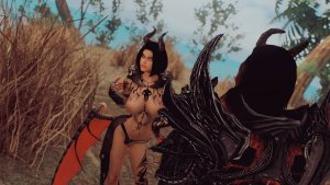 Мора и слуга дремора. SKYRIM AE (Сборка 16)