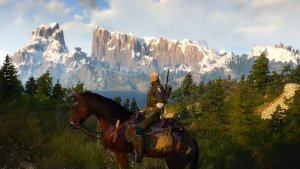 ПЕЙЗАЖНОЕ, с Геральтом. Ведьмак III (сборка Торна)