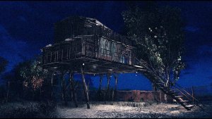 Избушка на курьих ножках. Poselenia Windfire Fallout-4