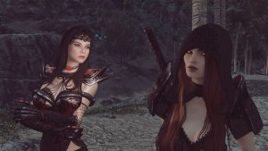 Элли и принцесса Серана.. SKYRIM AE (Сборка 16)
