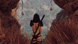 Вид с горного перевала.. SKYRIM AE (Сборка 16)