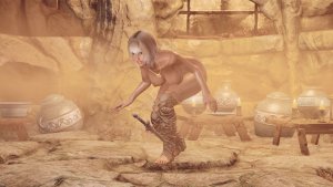 Алия крадется в склепе.. SKYRIM AE (Сборка 16)