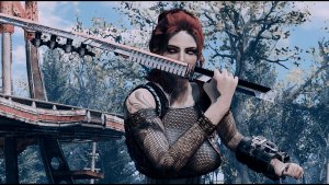 Вамп упражняется..  Fallout-4 (Сборка 11)