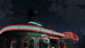 Кафе у Друмлин. Poselenia Windfire Fallout-4