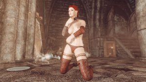 В закрытых залах Волкихар. SKYRIM AE (Сборка 16)