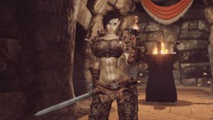 Мирроя в склепе.. SKYRIM AE (Сборка 16)