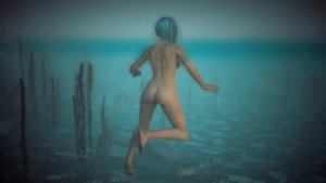 Купание.. Cyberpunk 2077 глазами Windfire