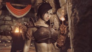 Мирроя в склепе.. SKYRIM AE (Сборка 16)