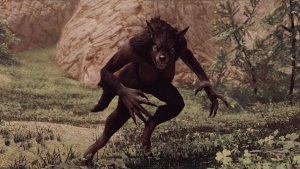 Вервольф самочка.. SKYRIM AE (Сборка 16)