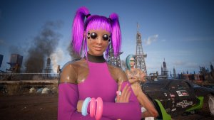 Фитоняша )) Cyberpunk 2077 глазами Windfire