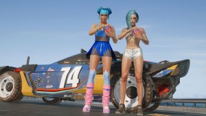 Няшки.. Cyberpunk 2077 глазами Windfire