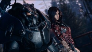 Клэр собрала коричнеглазого ;) Fallout-4 (Сборка 11)