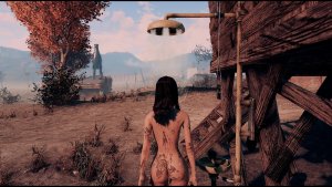 Душевая и домик в Red Rocket Ядер-мира