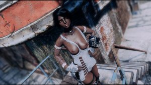 Юна на ступенях. Fallout-4 (Сборка 11)