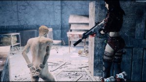 Клэр освобождает пленников.. Fallout-4 (Сборка 11)