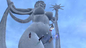 Прости, Богиня! Мы тут случайно пролетаем!