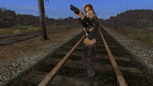 Девушка с ружьем