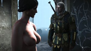 ИРИС и Геральт. Ведьмак III (сборка Торна)