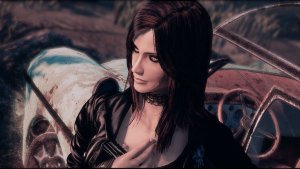 КЛЭР возле авто. Fallout-4 (Сборка 11)