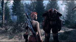 Нимфа в лесу. Fallout-4 (Сборка 11)