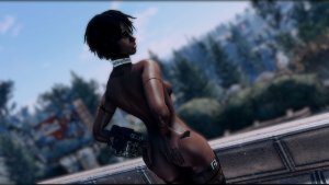 На крыше дома, своего.. Fallout-4 (Сборка 11)