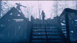 Поднимается на пост.