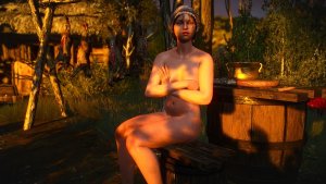Девка собралась помыться. Ведьмак III (сборка Торна)