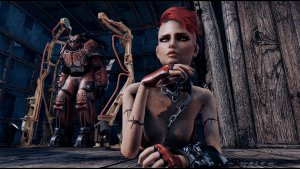 Нимфа на полу.. Fallout-4 (Сборка 11)