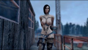 Пасмурное небо в Зимондже. Fallout-4 (Сборка 11)