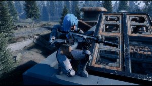 На крыше военной базы. Fallout-4 (Сборка 11)