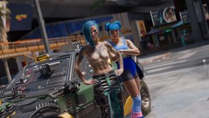 ... Cyberpunk 2077 глазами Windfire