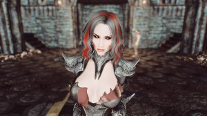 Велена в замке Харкона. SKYRIM AE (Сборка 16)